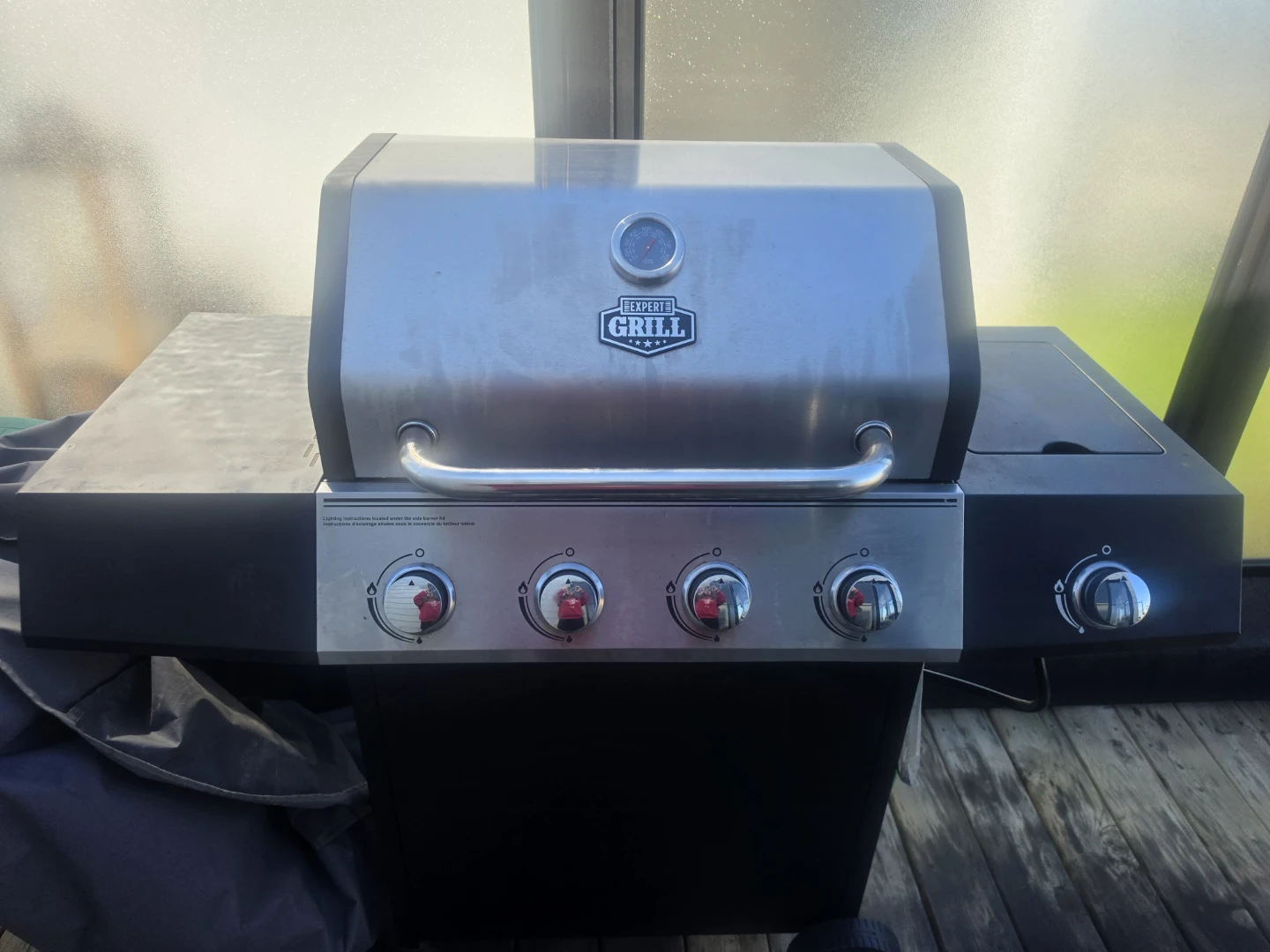 Expert Grill 4-Burner Gas BBQ with Cover - photo 2
