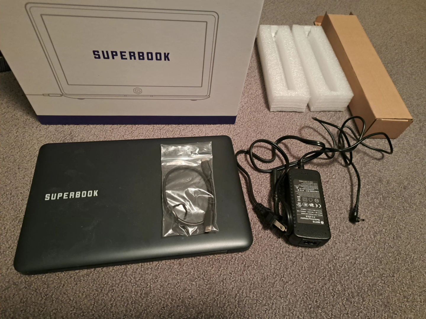 Sentio Superbook Laptop Shell