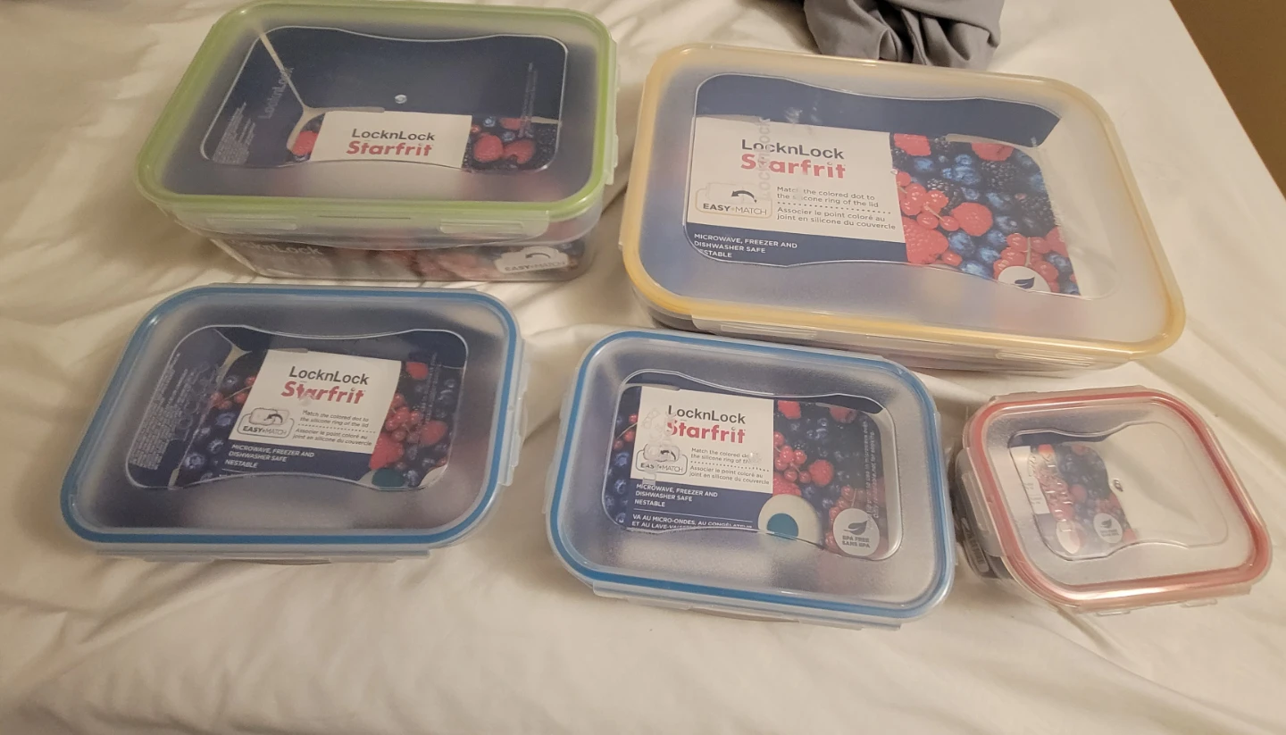 LocknLock Starfrit Food Container Set - photo 2