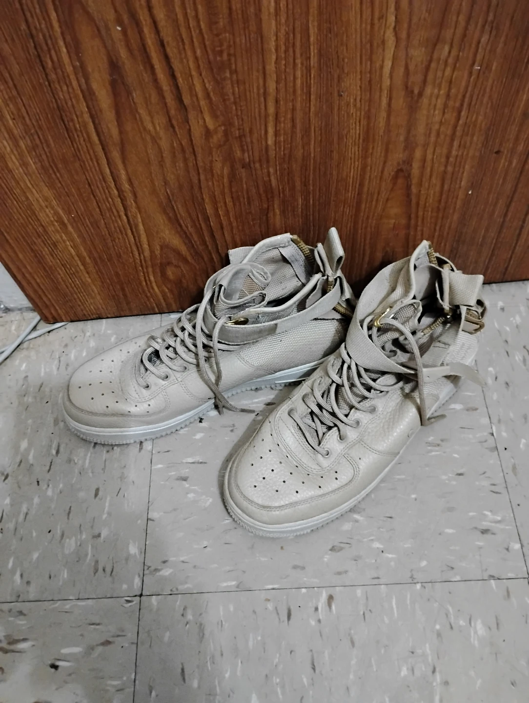 Nike Special Field Air Force 1 Tan Sneakers - photo 3