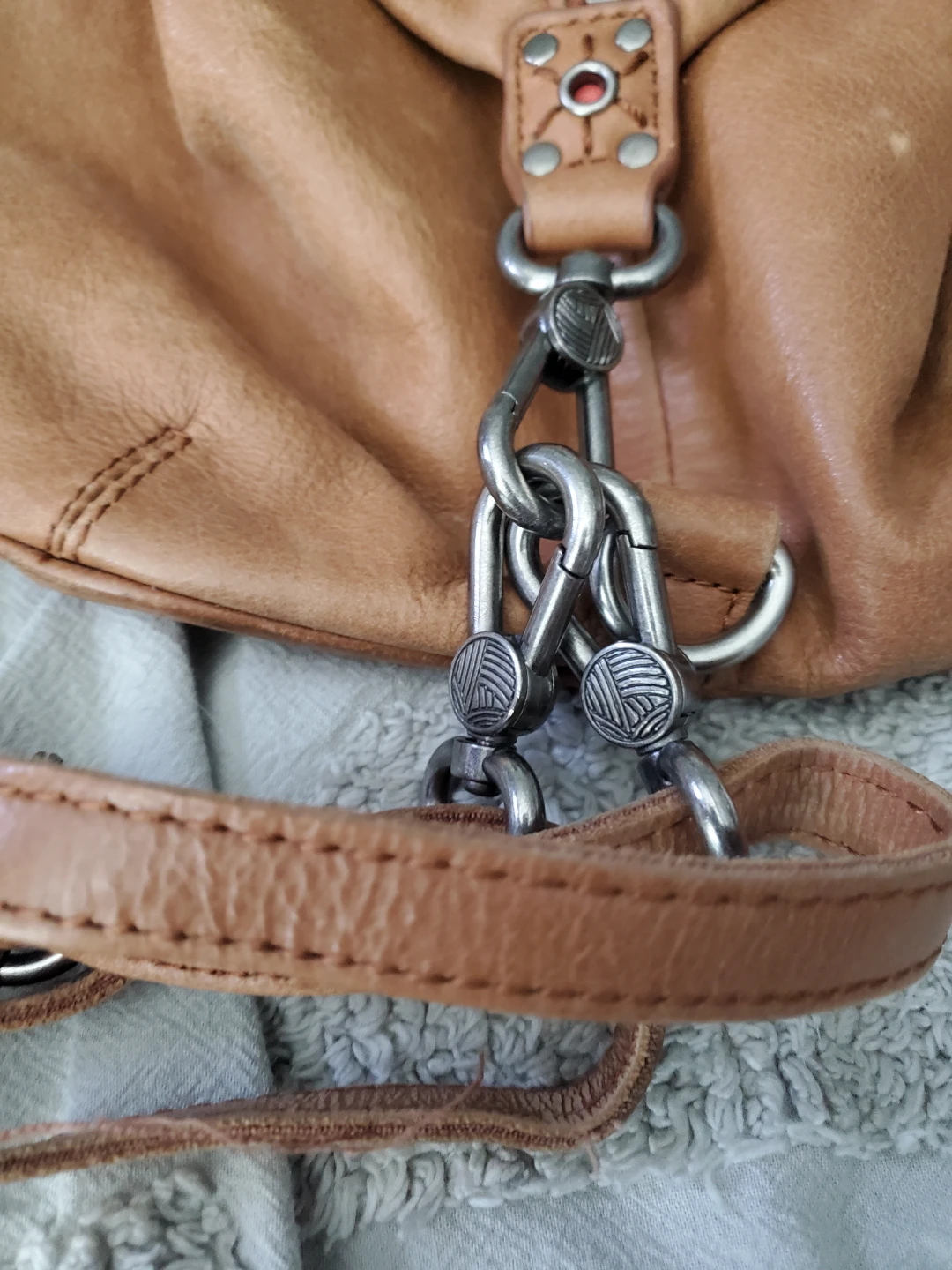 The Sak Tan Leather Sling Bag - photo 3