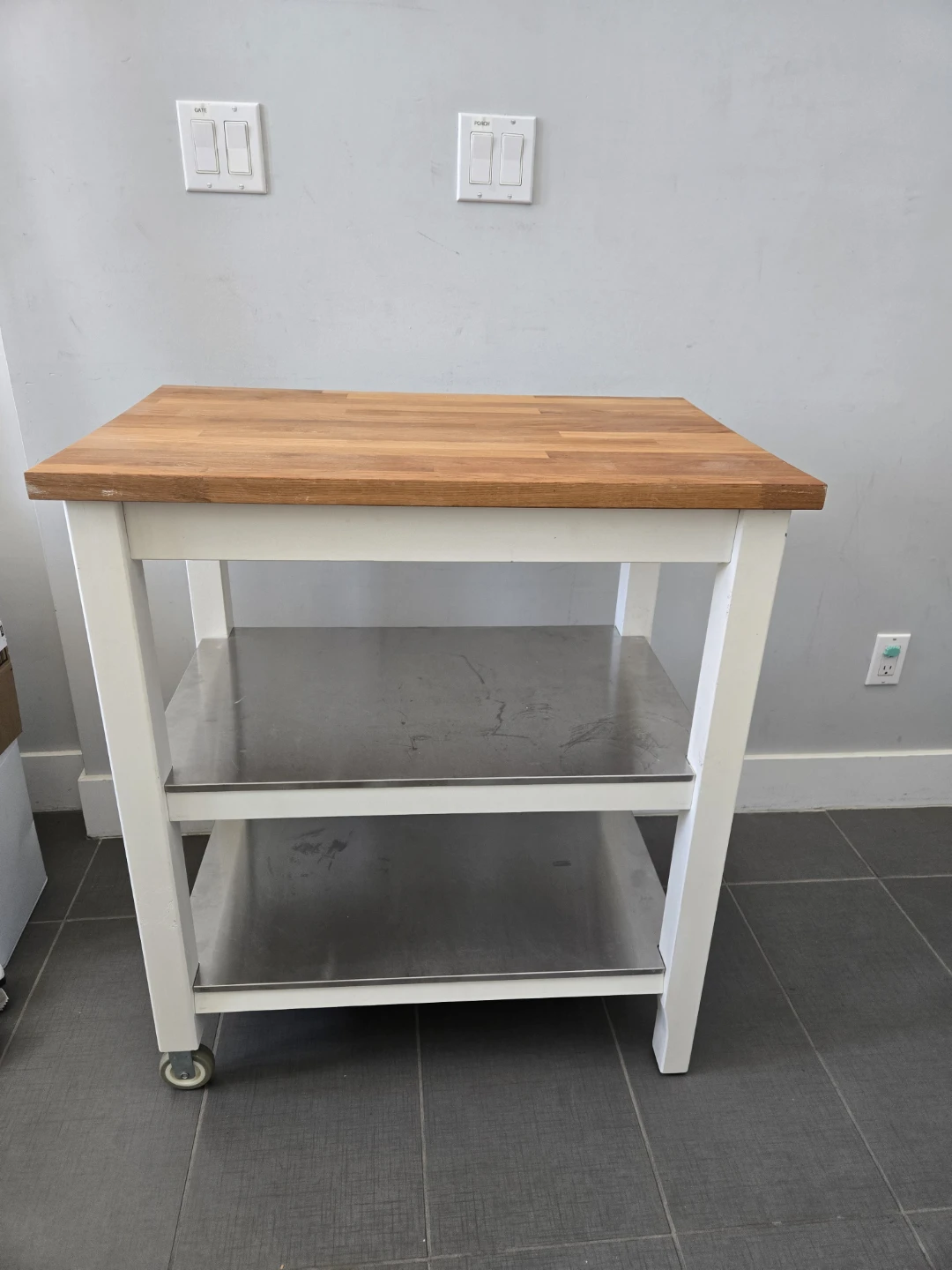 Ikea stenstorp kitchen island butcher block - photo 2