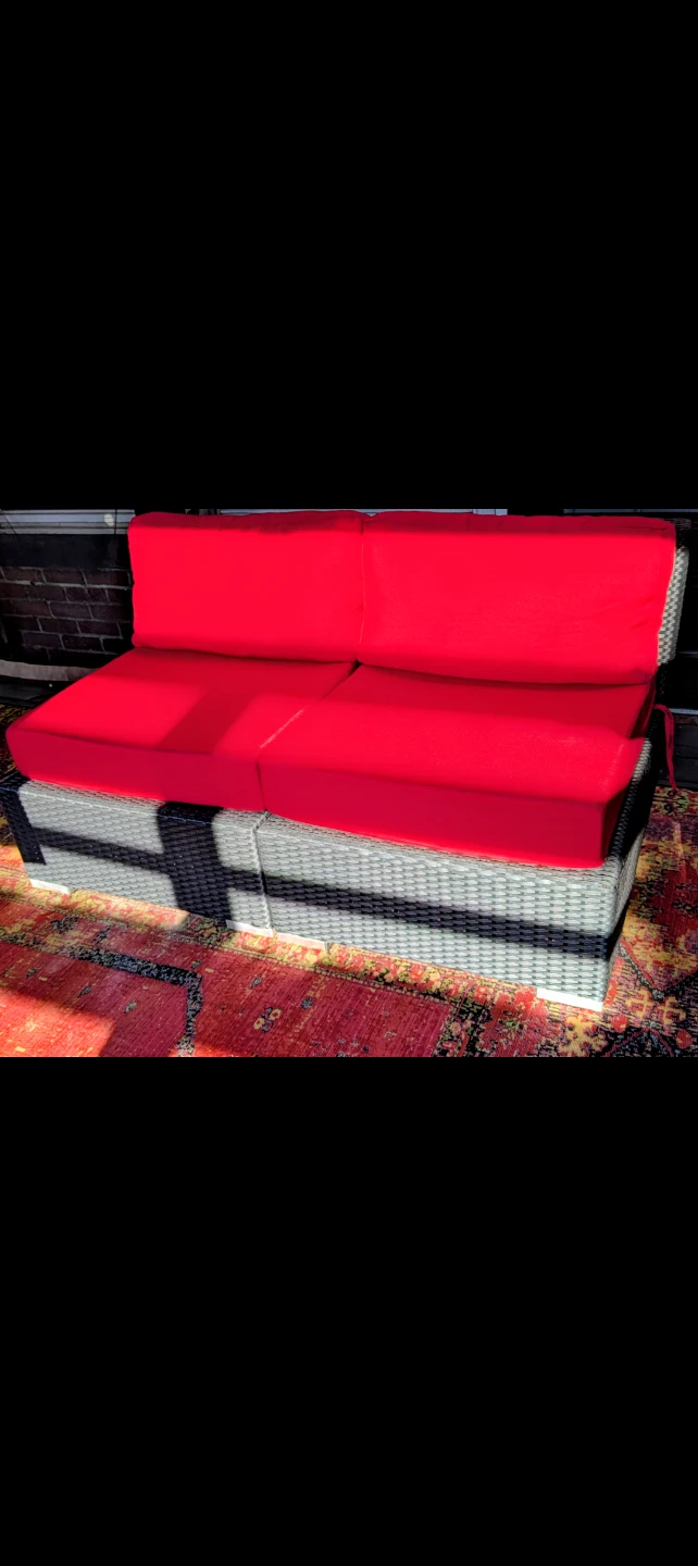 Brown Wicker Patio chairs / furniture