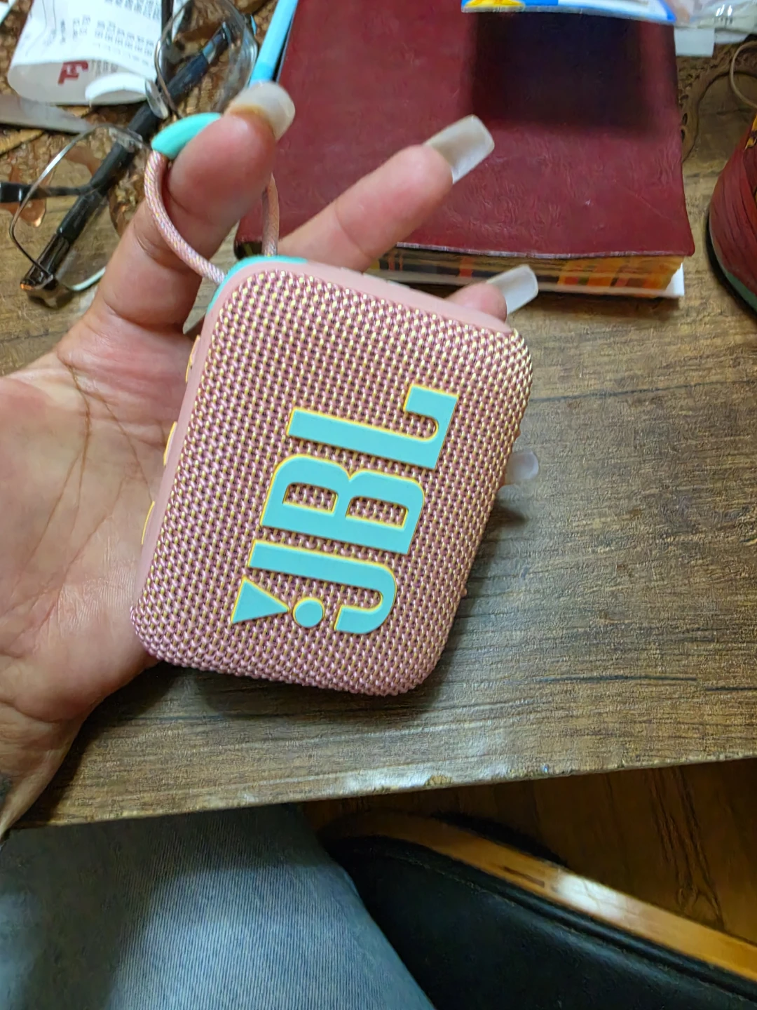 JBL Go 3 Portable Bluetooth Speaker Pink