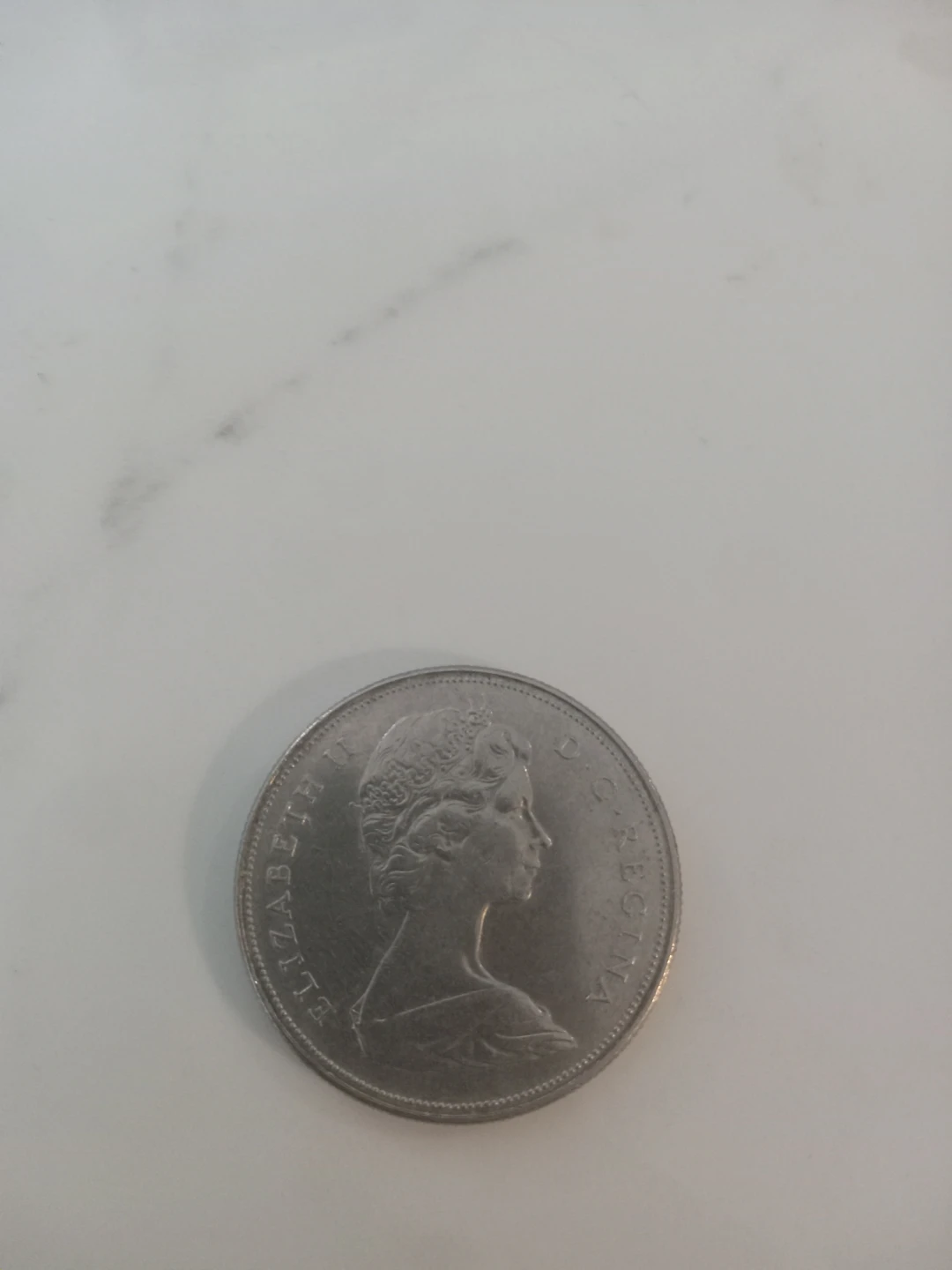 1972 Canadian Silver Dollar Coin