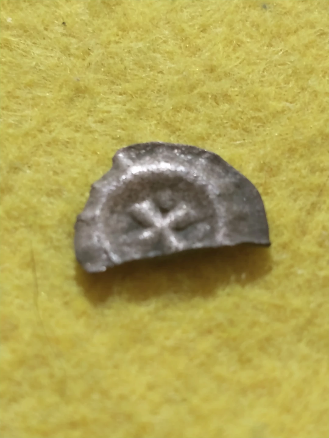 1471-1483 Livonian Order silver scherf Bernd von der Borch - photo 4