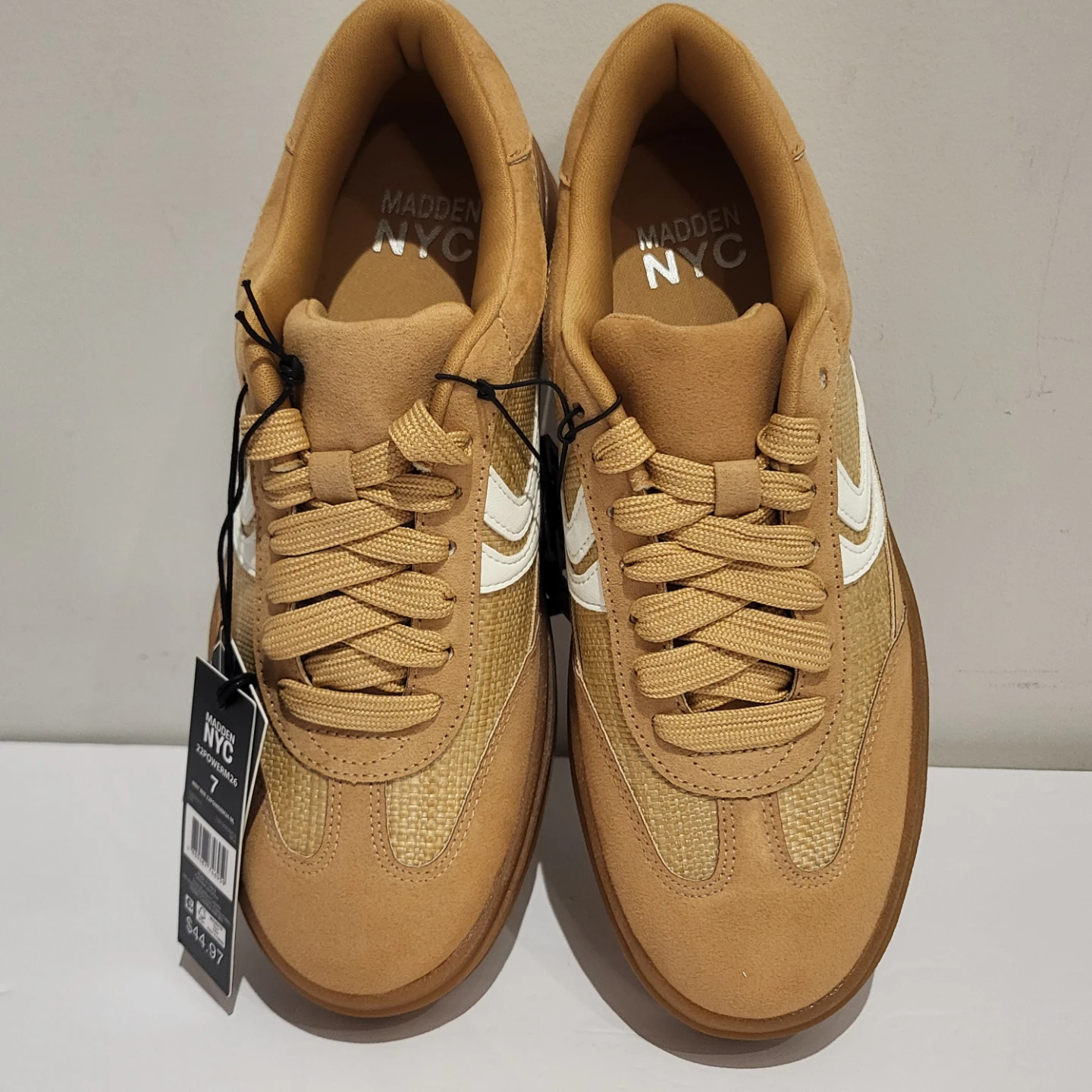 Madden NYC Platform Sneakers, Tan