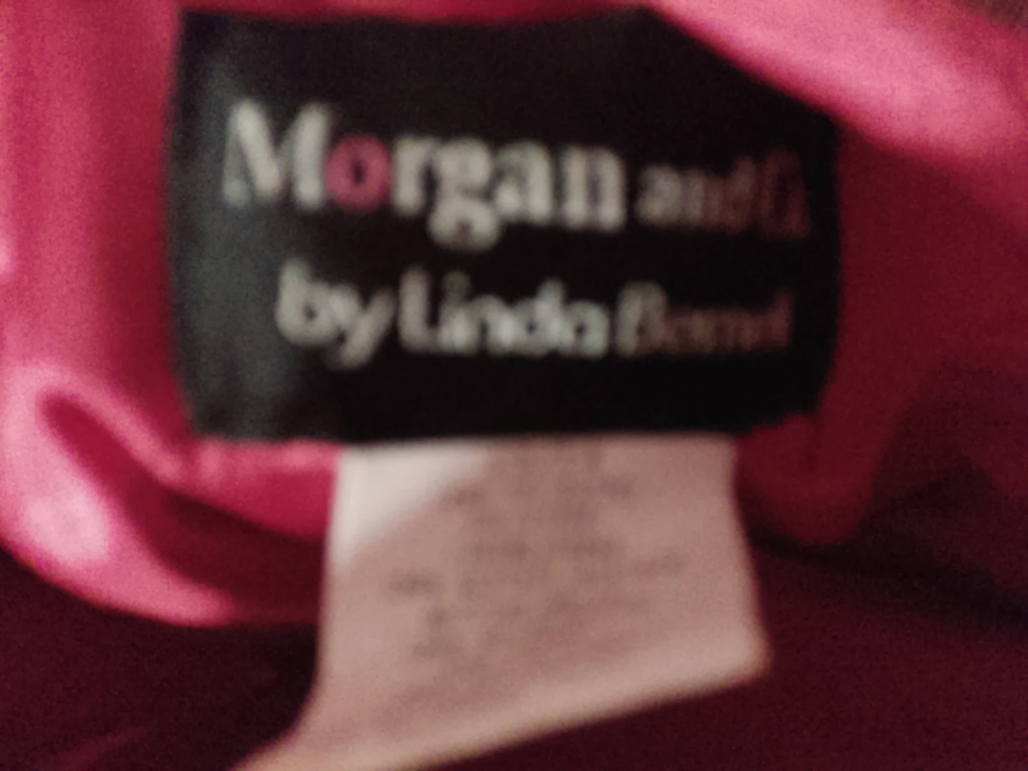 Morgan and Co by Linda Bernell Pink Formal Dress size 13/14 - photo 5
