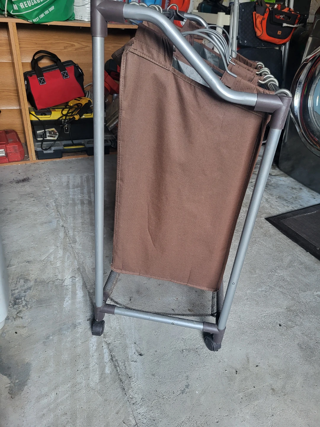 3-Bag Rolling Laundry Sorter - photo 5