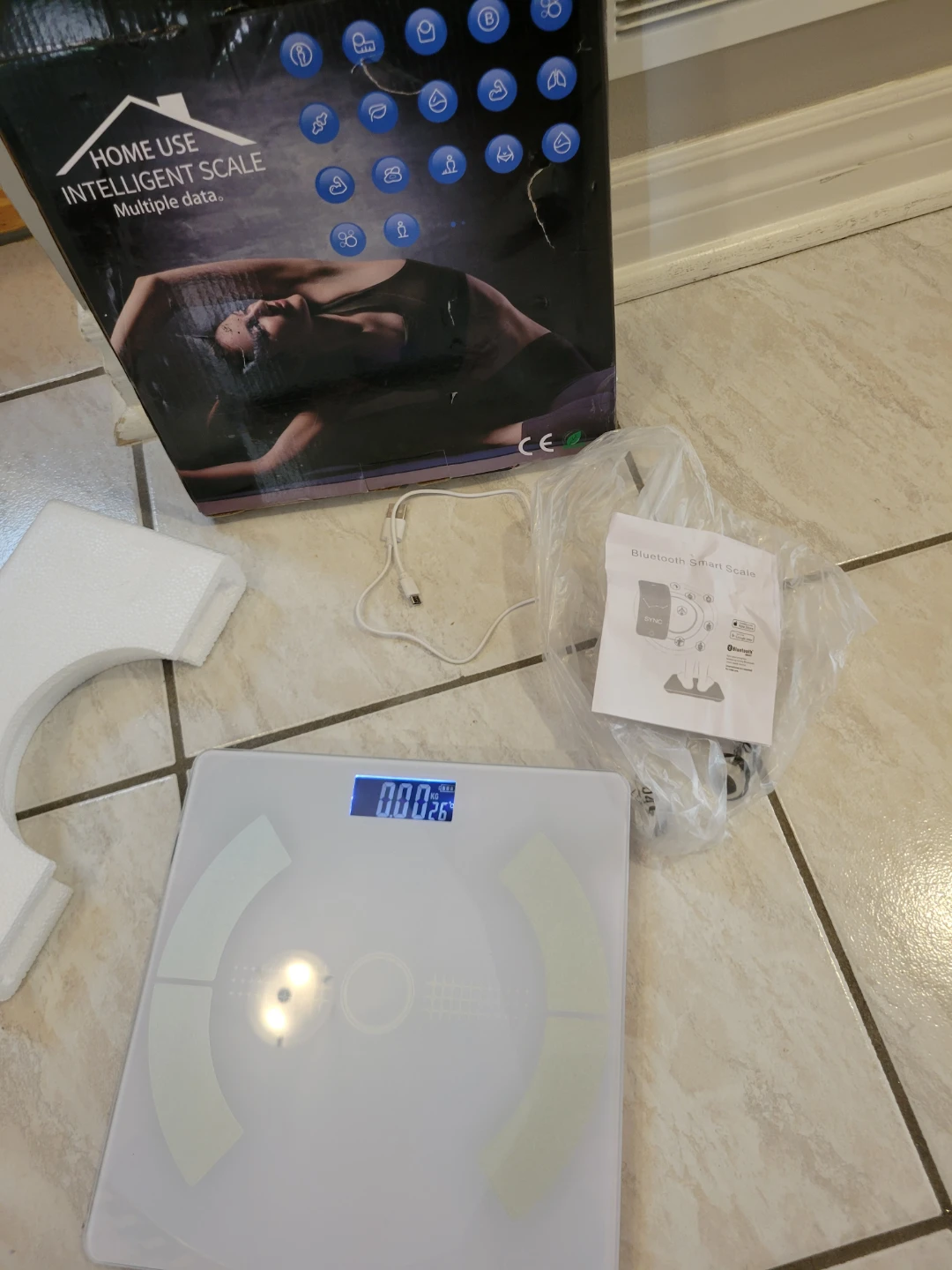 Home Use Intelligent Bluetooth Smart Scale - photo 2