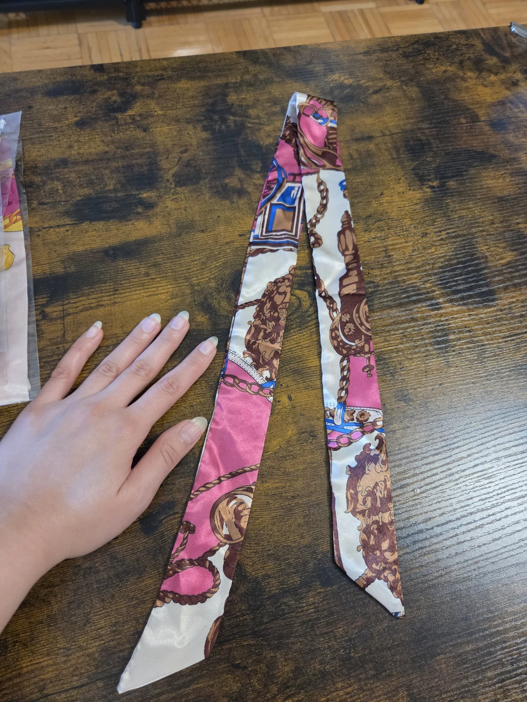 Assorted Silk-Style Hair Scarves - photo 3