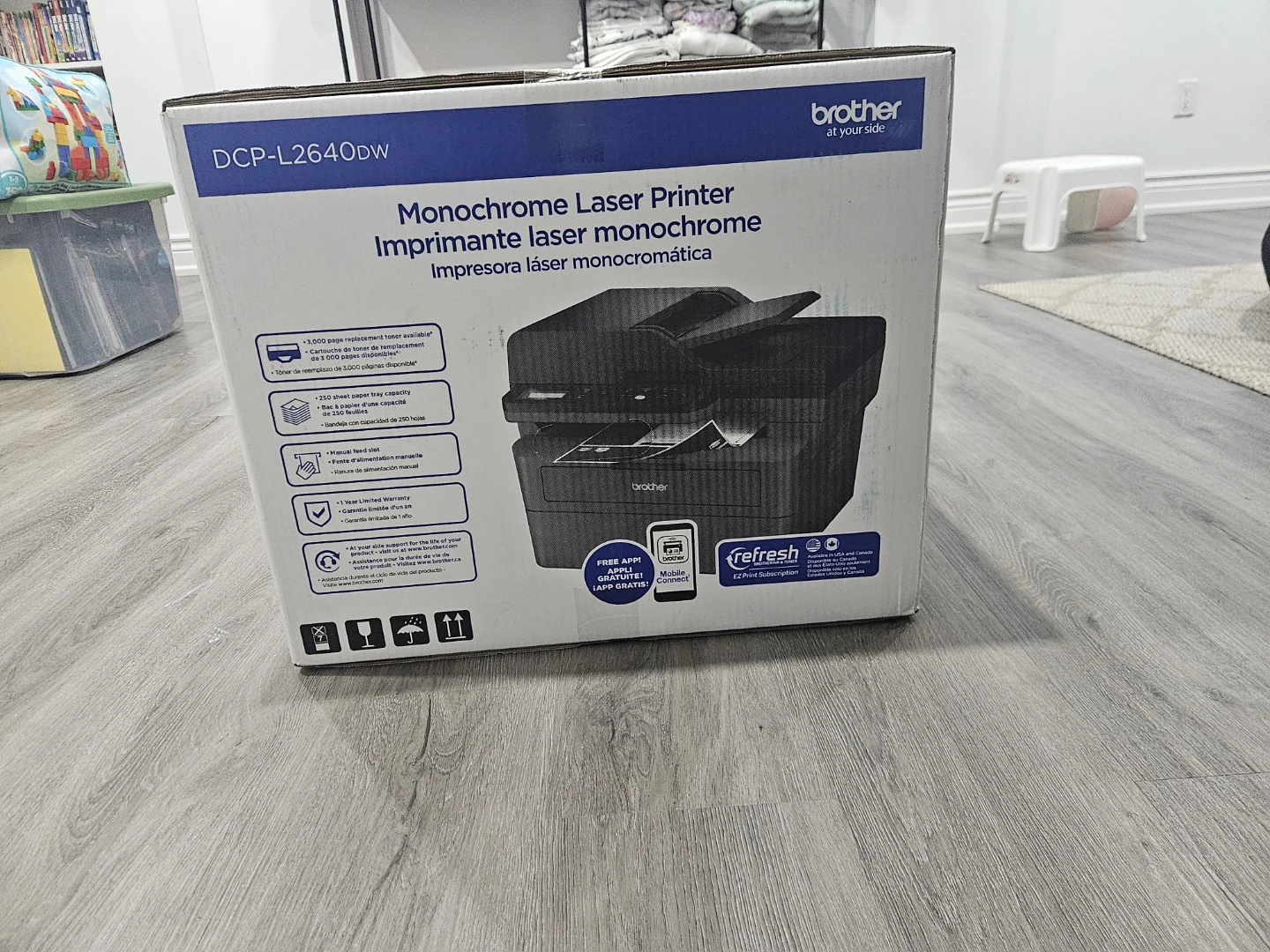 Brother DCP-L2640DW Monochrome Laser Printer - photo 2