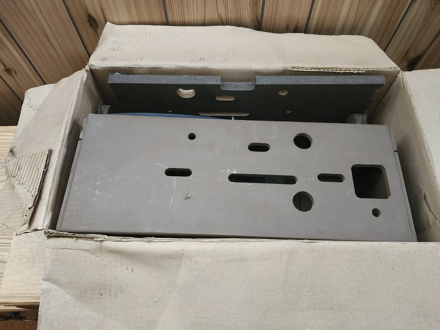 Oak Sewing Machine Desk