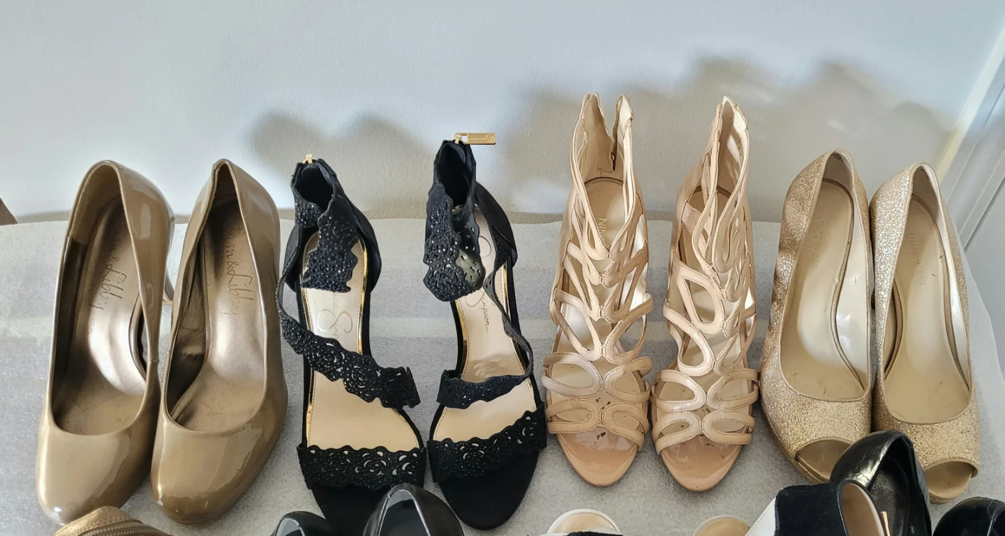 Women's shoes/heels (8 pairs) - photo 3