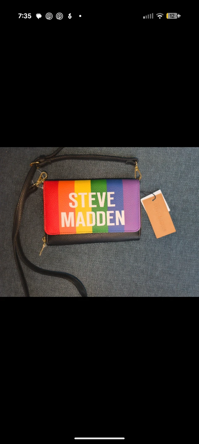 Steve Madden Blaurie Rainbow Crossbody Bag