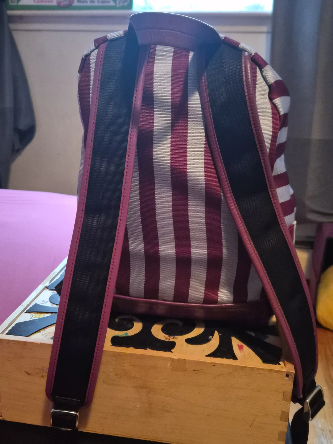 Kenzo Paris Striped Tiger Backpack - photo 2