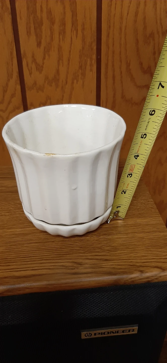 Vintage Haeger Pottery fluted planter  #899 - photo 5
