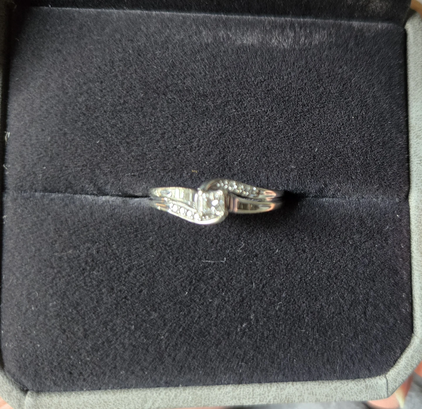 10k white gold