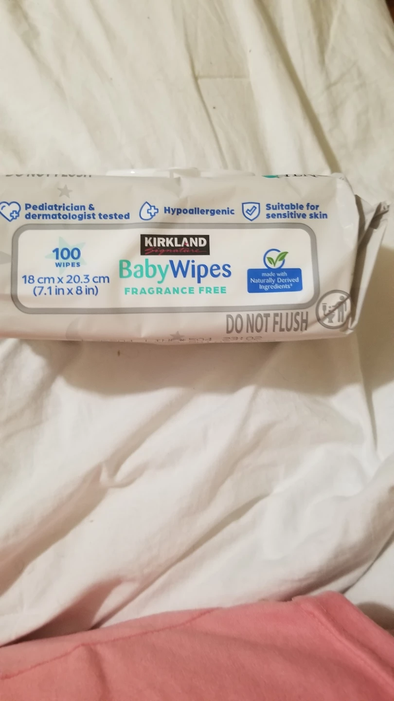 Kirkland Signature Baby Wipes - Fragrance Free (100 Count)