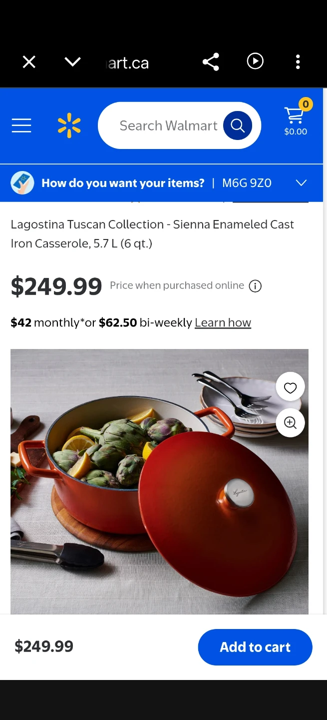 Lagostina Tuscan Collection Enameled Cast Iron Casserole - photo 3
