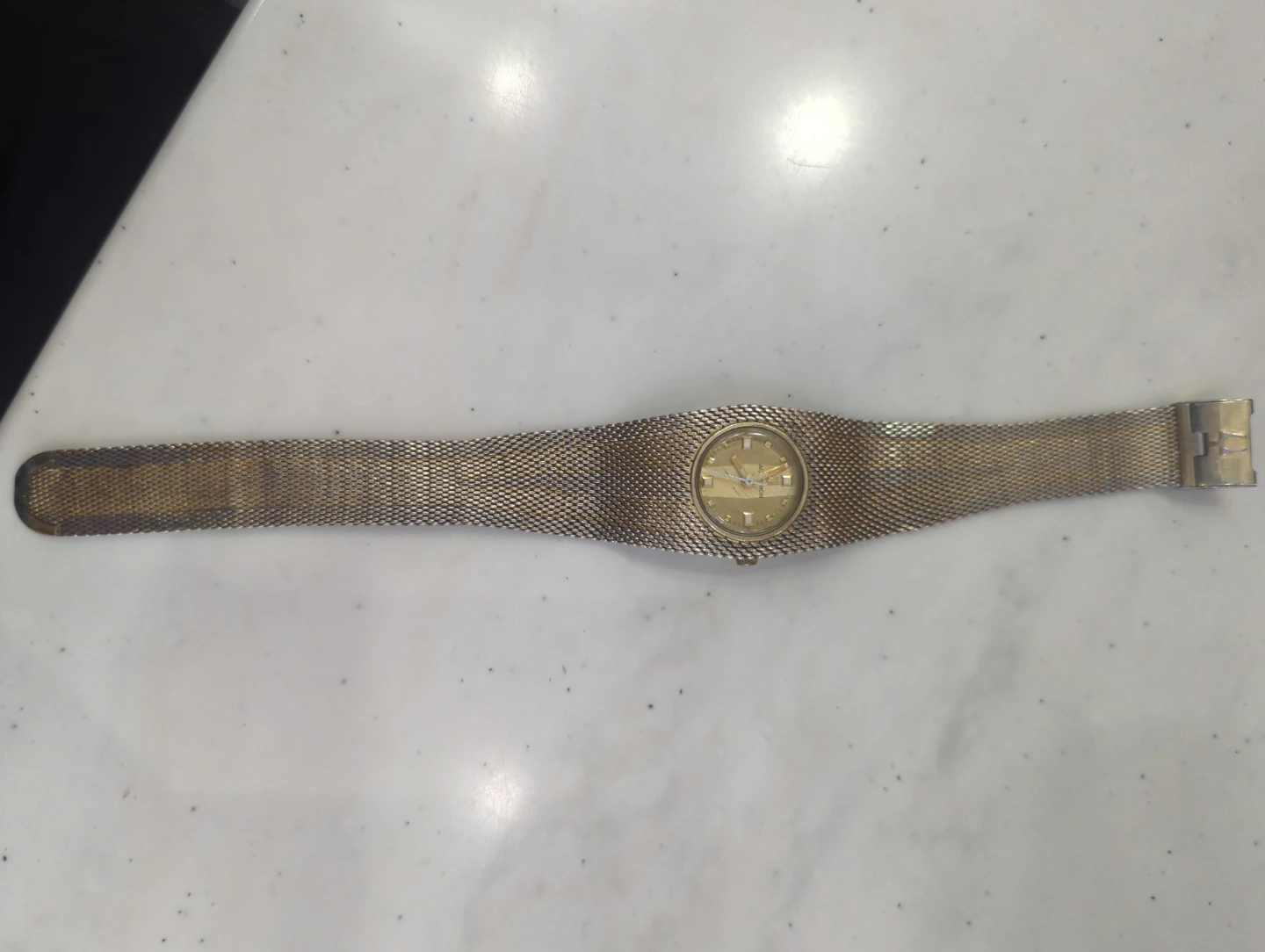 Vintage Bulova Accutron Gold Watch