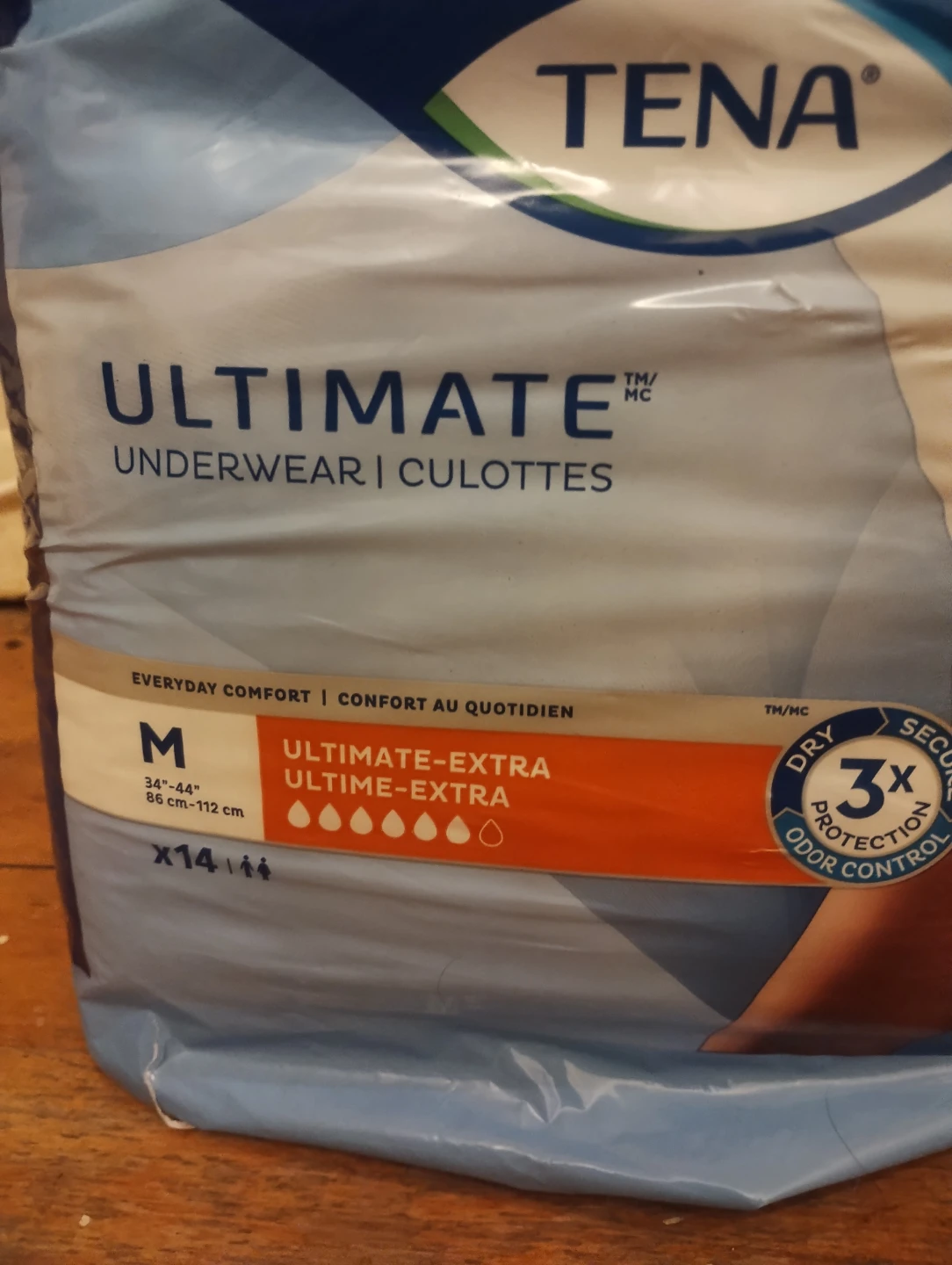 TENA Ultimate Incontinence Underwear +Nursing Breast Pads - photo 2