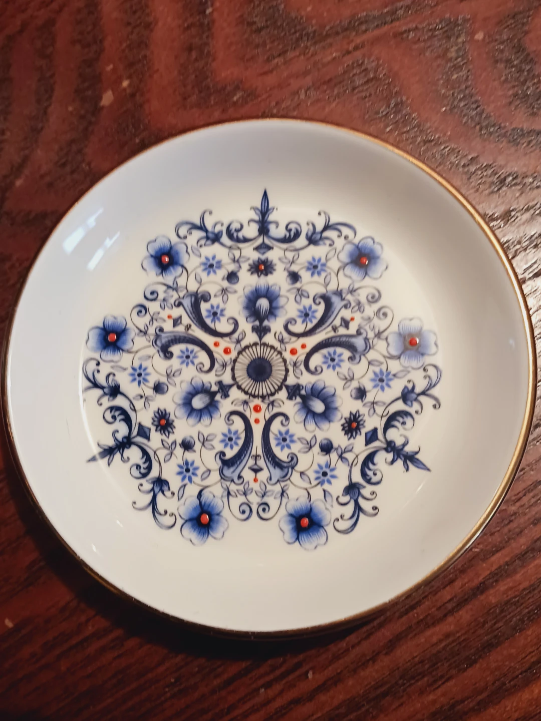 Crown Staffordshire Fine Bone China Trinket Dish - photo 2