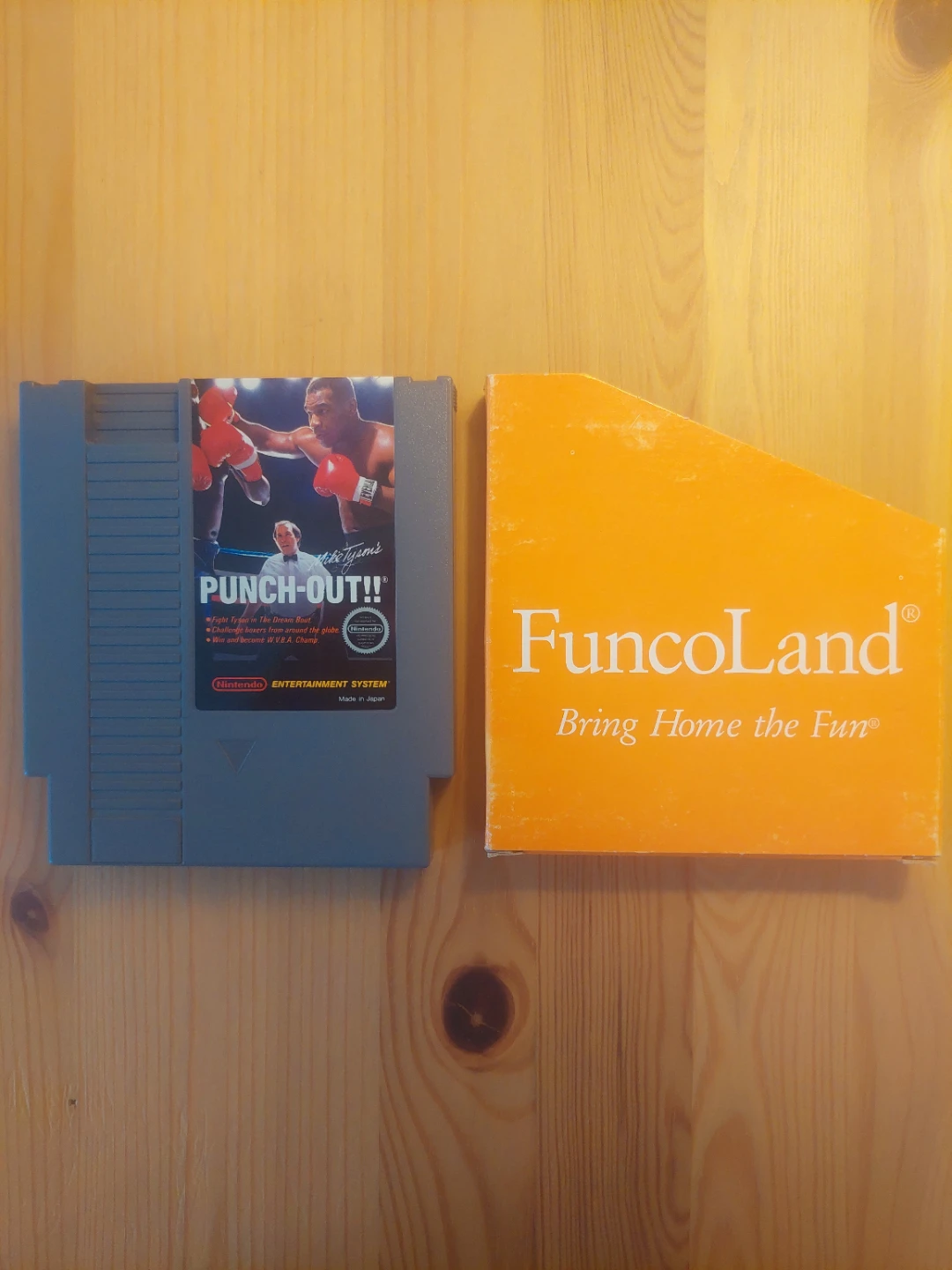 Mike Tyson's Punch-Out!! NES Game Cartridge