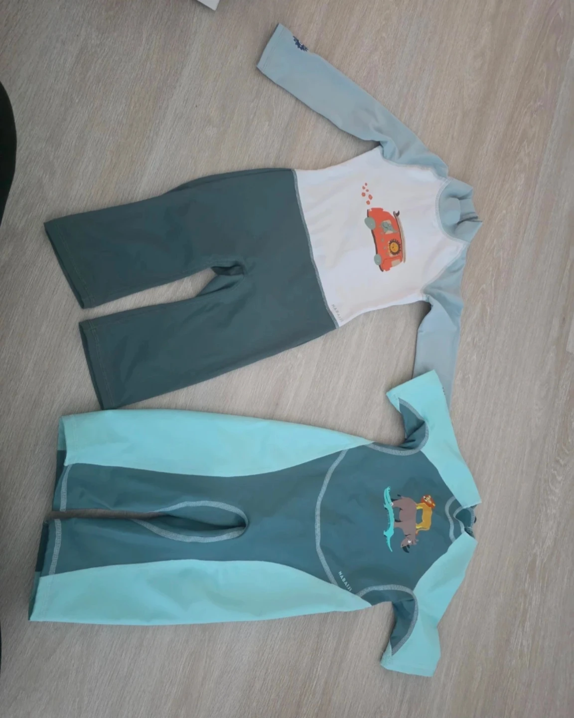 Shirts,  pants, and swimsuit for 3-4 years boy - photo 3