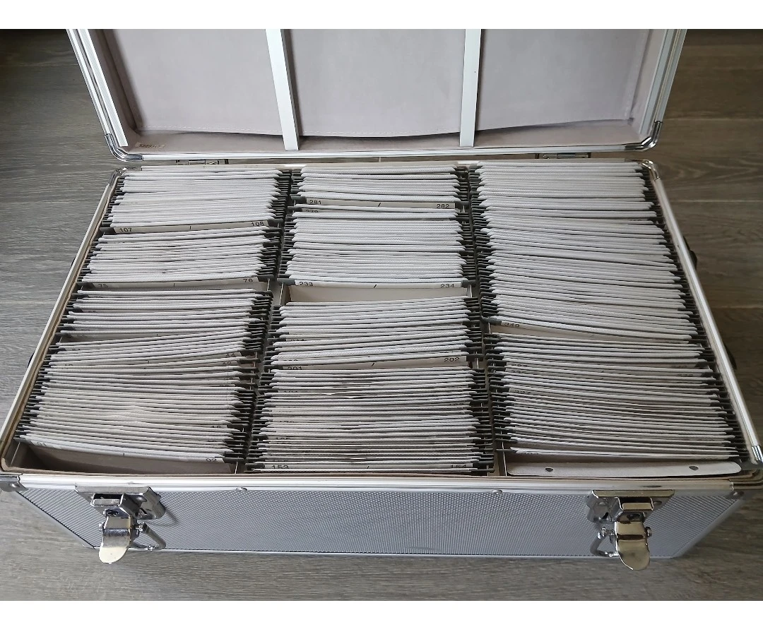 Aluminum CD and DVD Storage Case. Firm price.