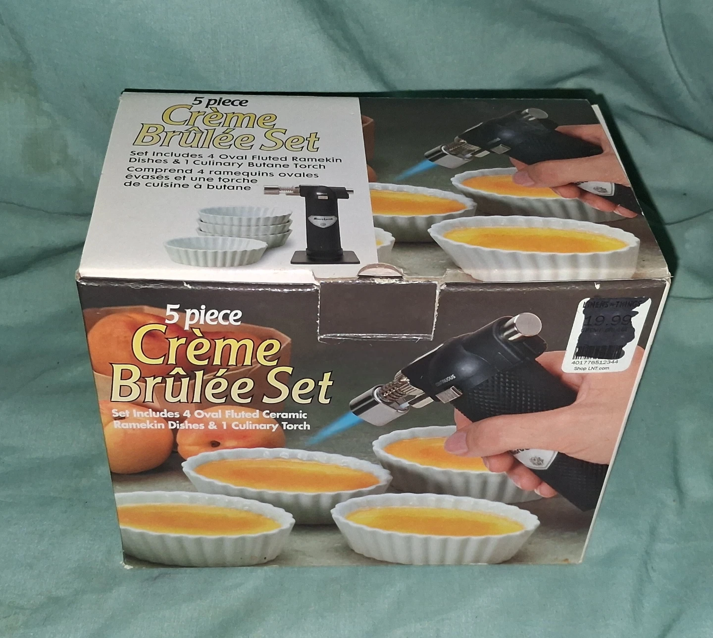 5 Piece Crème Brulee Set  NIB NOS