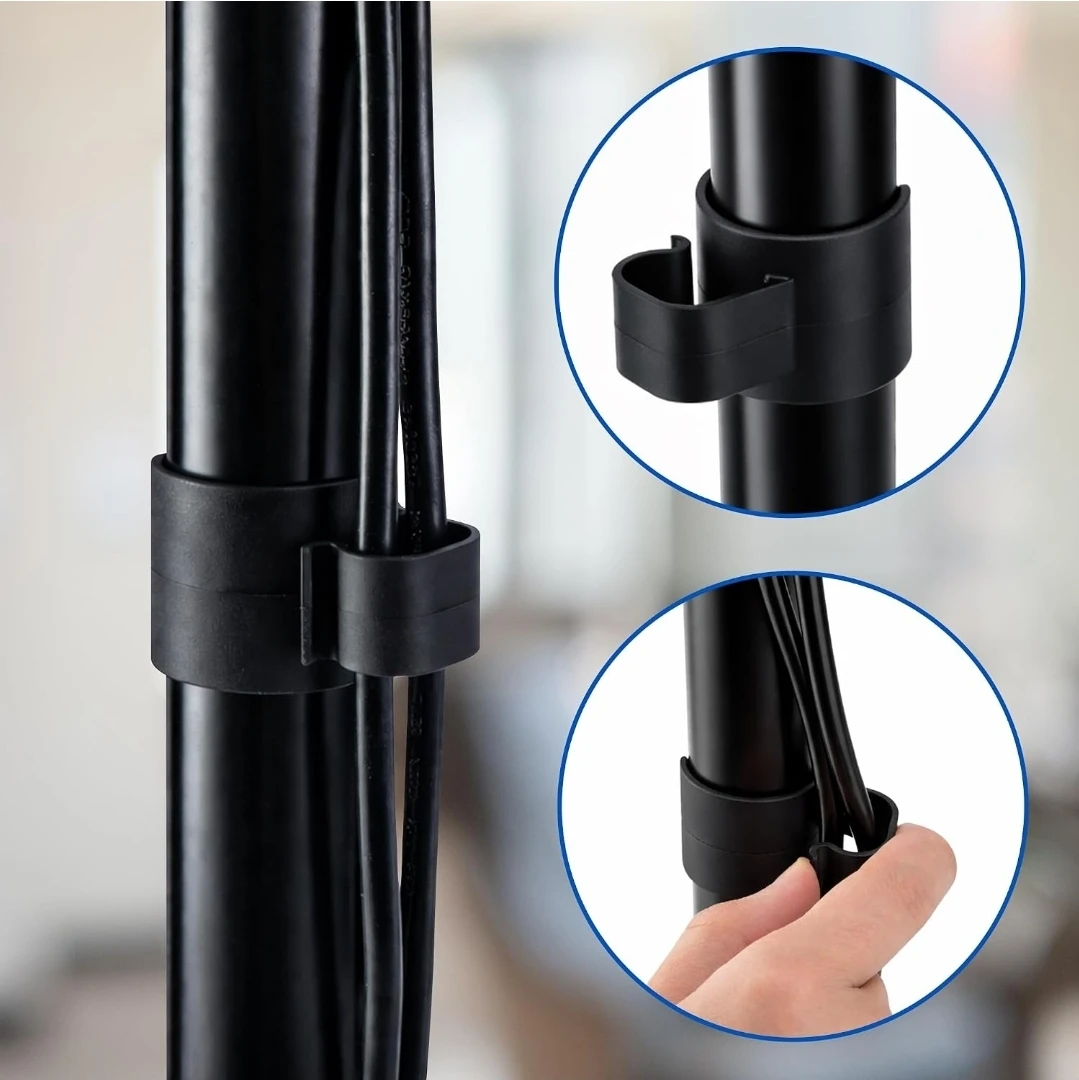 14 Pcs Speaker Pole Cable Clips - photo 5