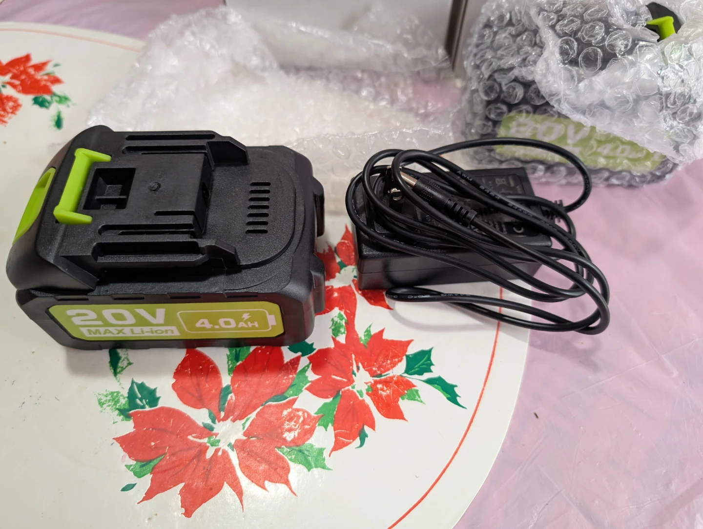 BLSKBY 20V 4.0Ah Li-ion Batteries and Charger