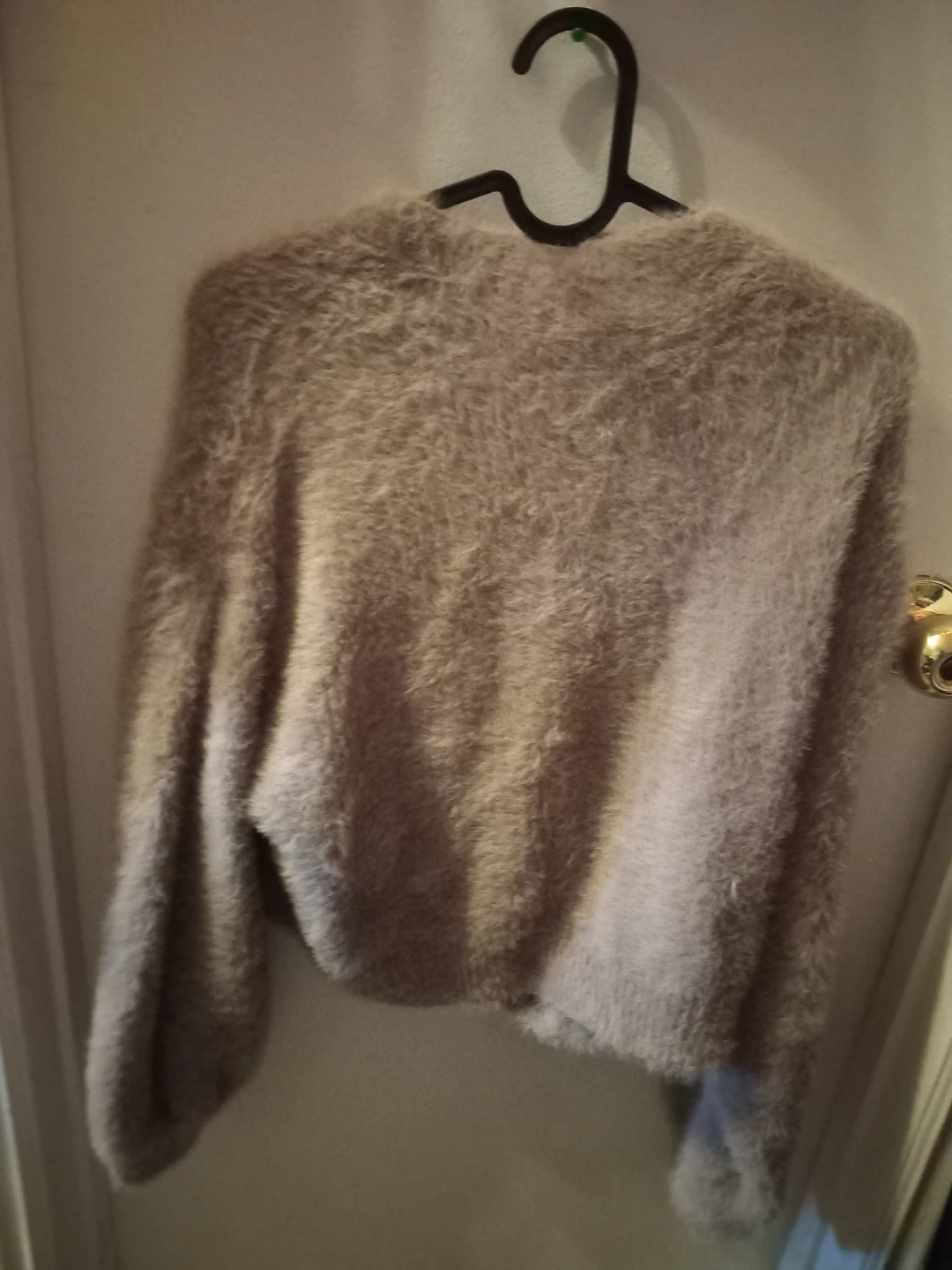 Bershka fuzzy button-up cardigan - XS - photo 5