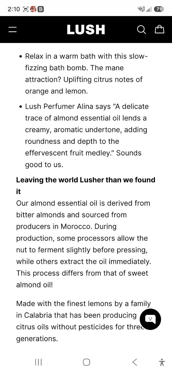 Lush Limited Edition Lion Bath Bomb - photo 3