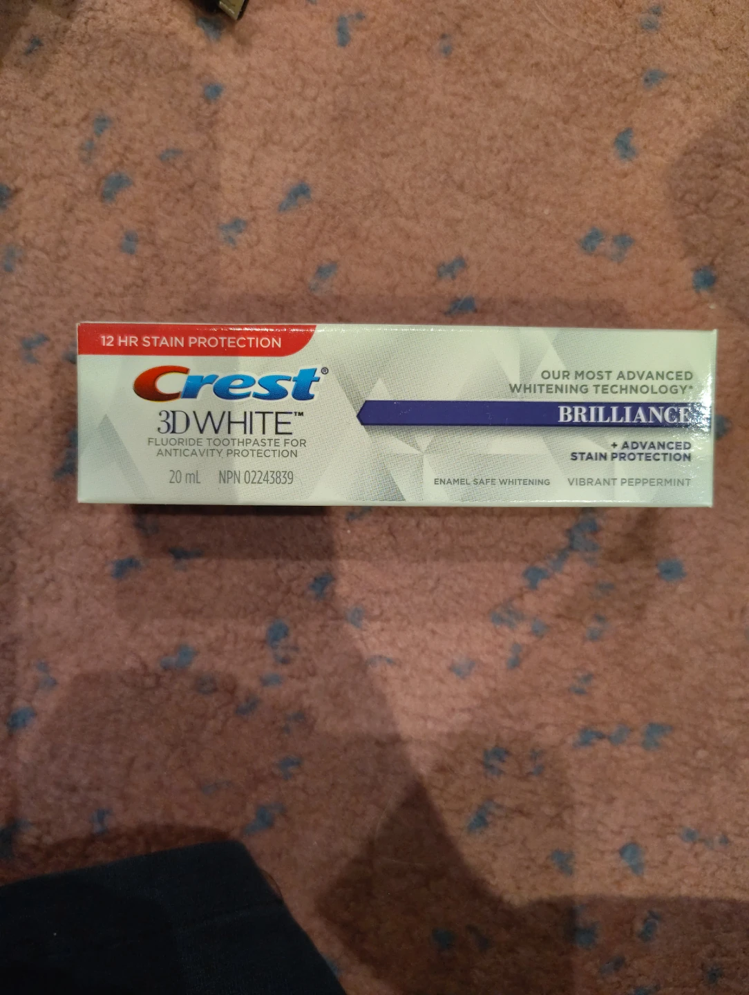 Crest 3D White Brilliance Toothpaste 20ml