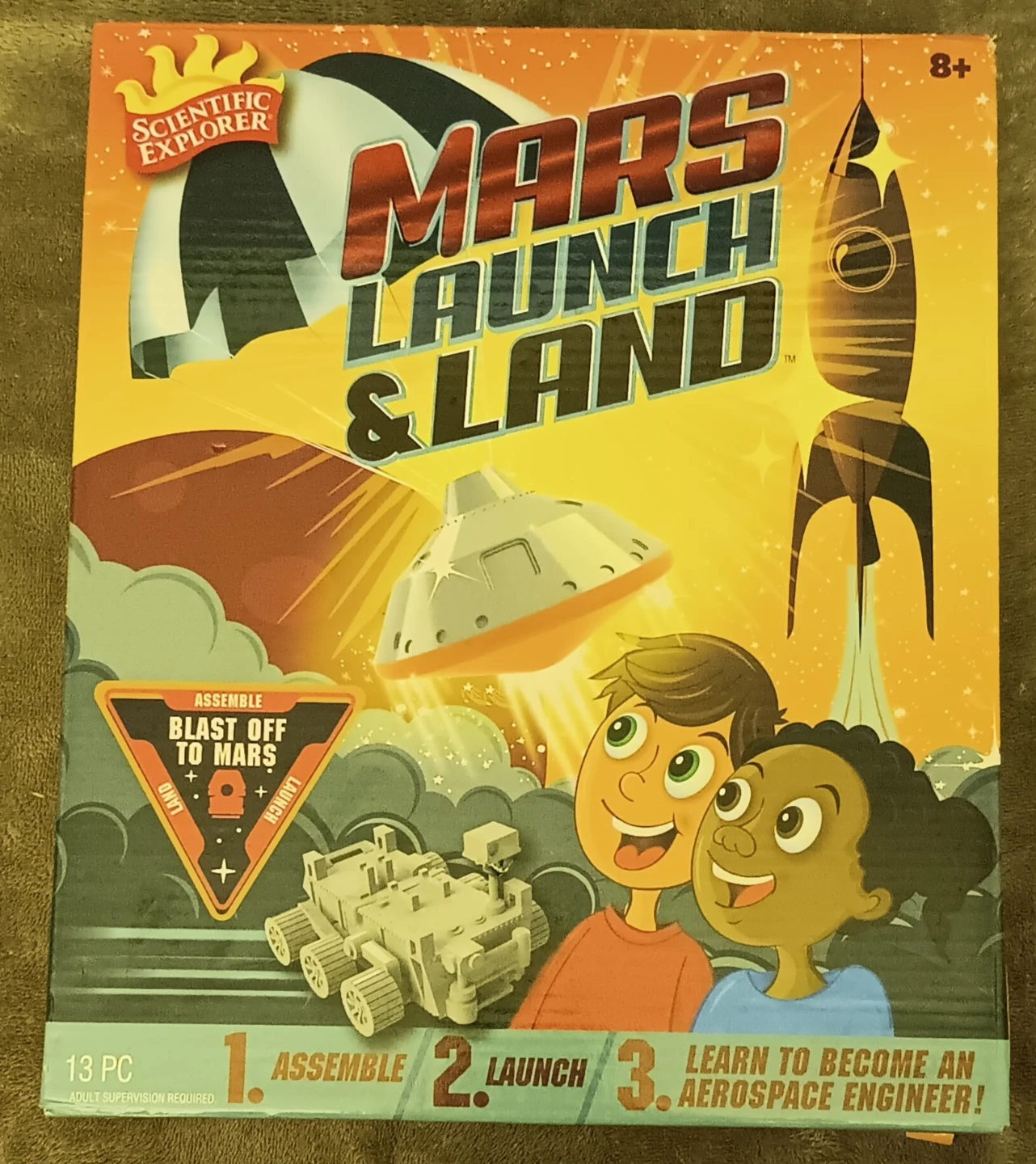 Mars Launch & Land NASA Rover Kit - NEW