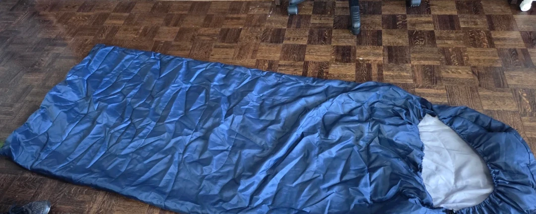 Blue Sleeping Bag