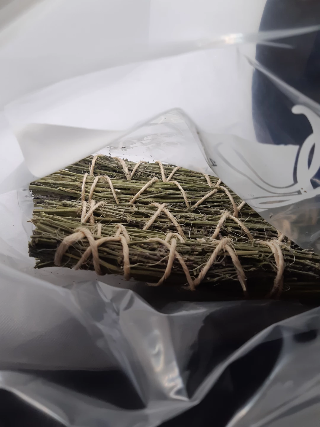 handmade local lavender smudge bundle