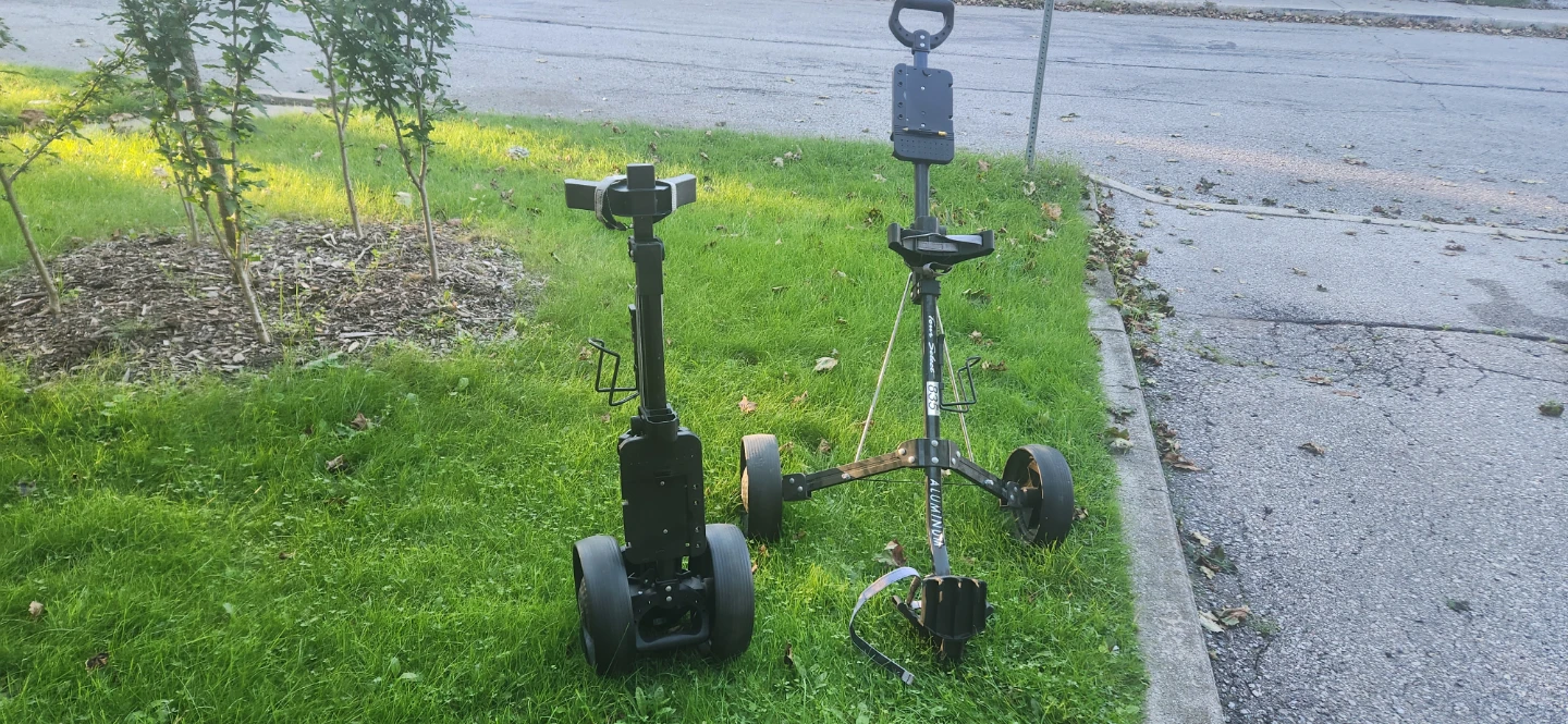 Two Golf Push Carts - photo 2