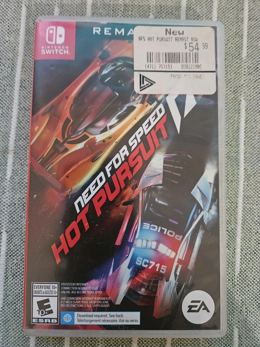 Need for Speed Hot Pursuit Remastered Nintendo Switch