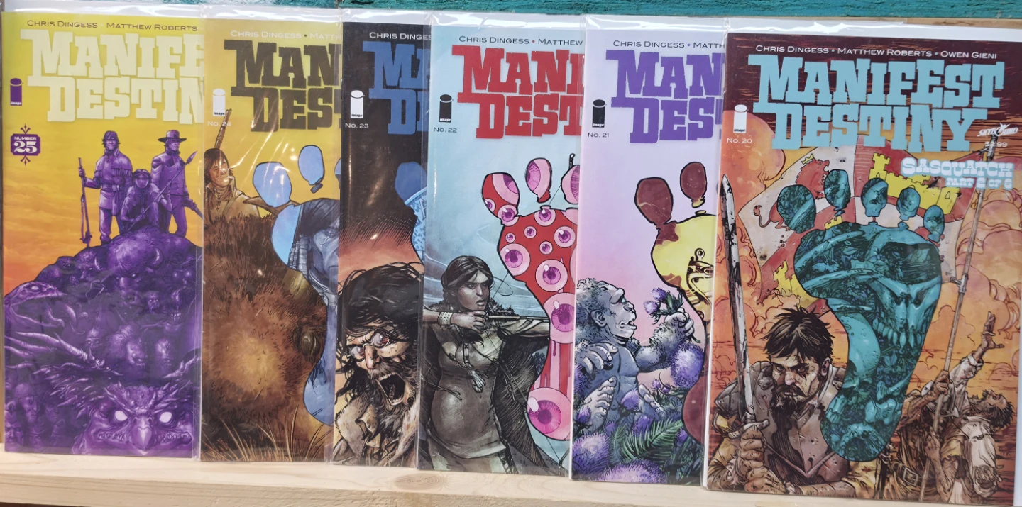 🏈Manifest Destiny Comic Issues 20-25