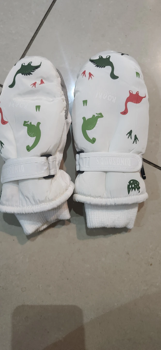 Kids Dinosaur Mittens