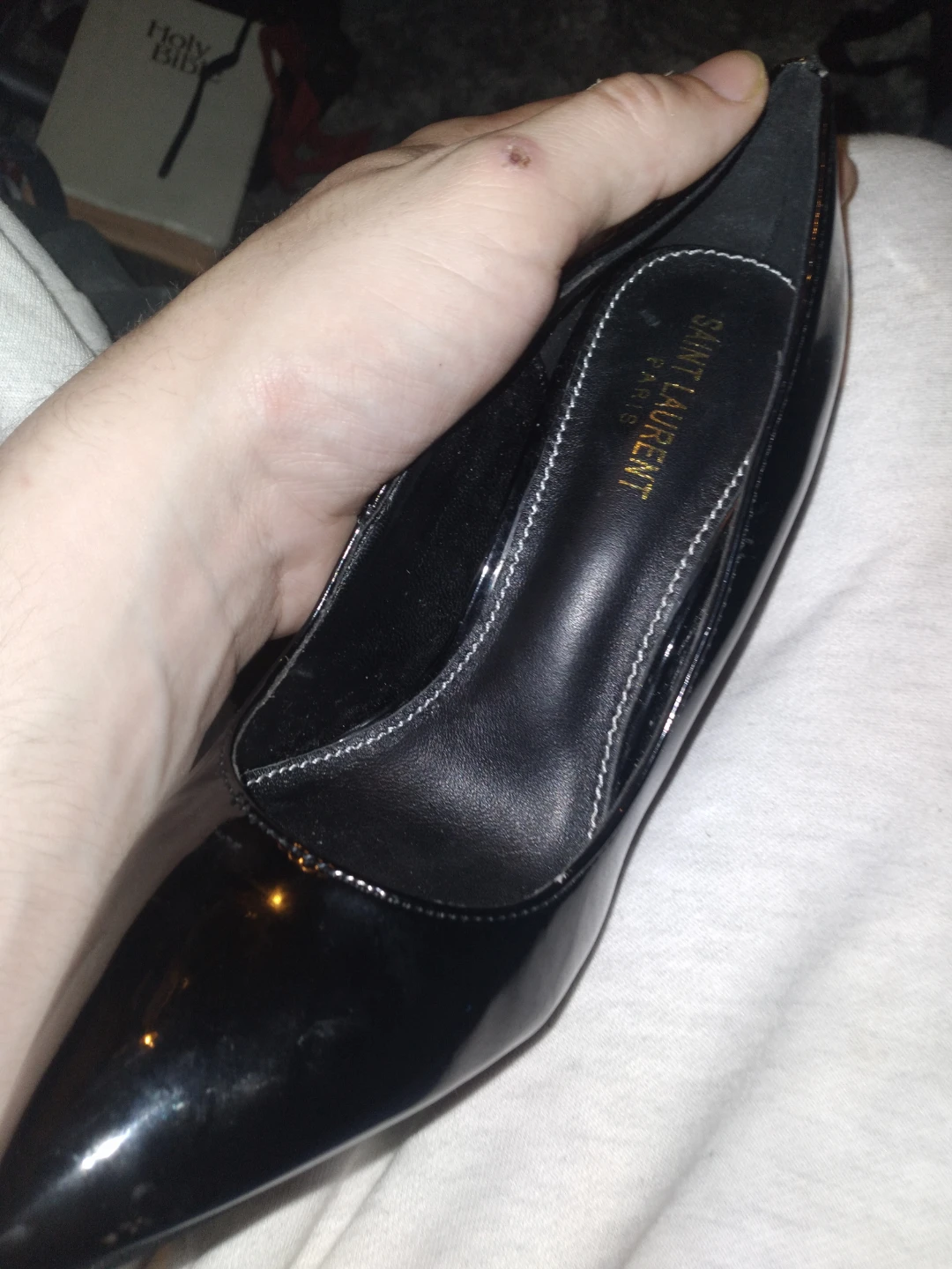 Saint Laurent Opyum Patent Leather Heels - photo 4