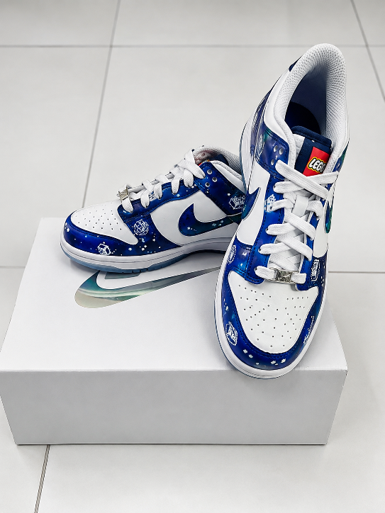 Nike Dunk Low x LEGO Collection Big Kids' Shoes Size 5Y - photo 3