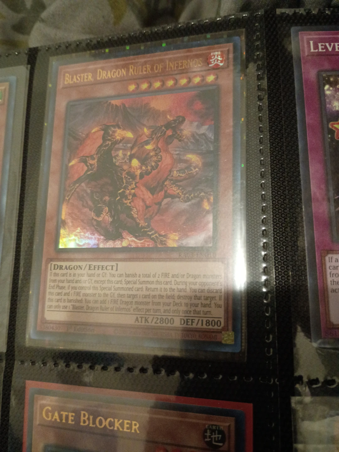 Blaster, Dragon Ruler of Infernos 🏈 Card