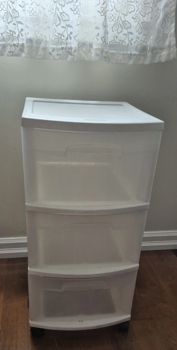 Sterilite 3-Drawer Storage Cart