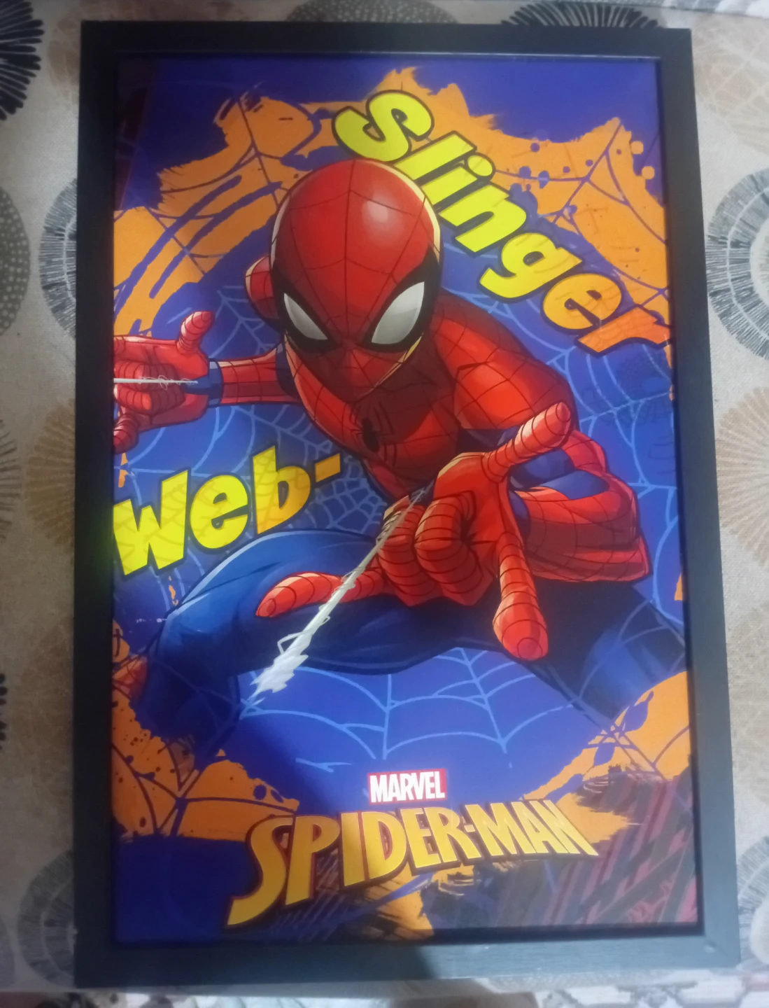 Marvel Spider-Man Web-Slinger Framed Poster