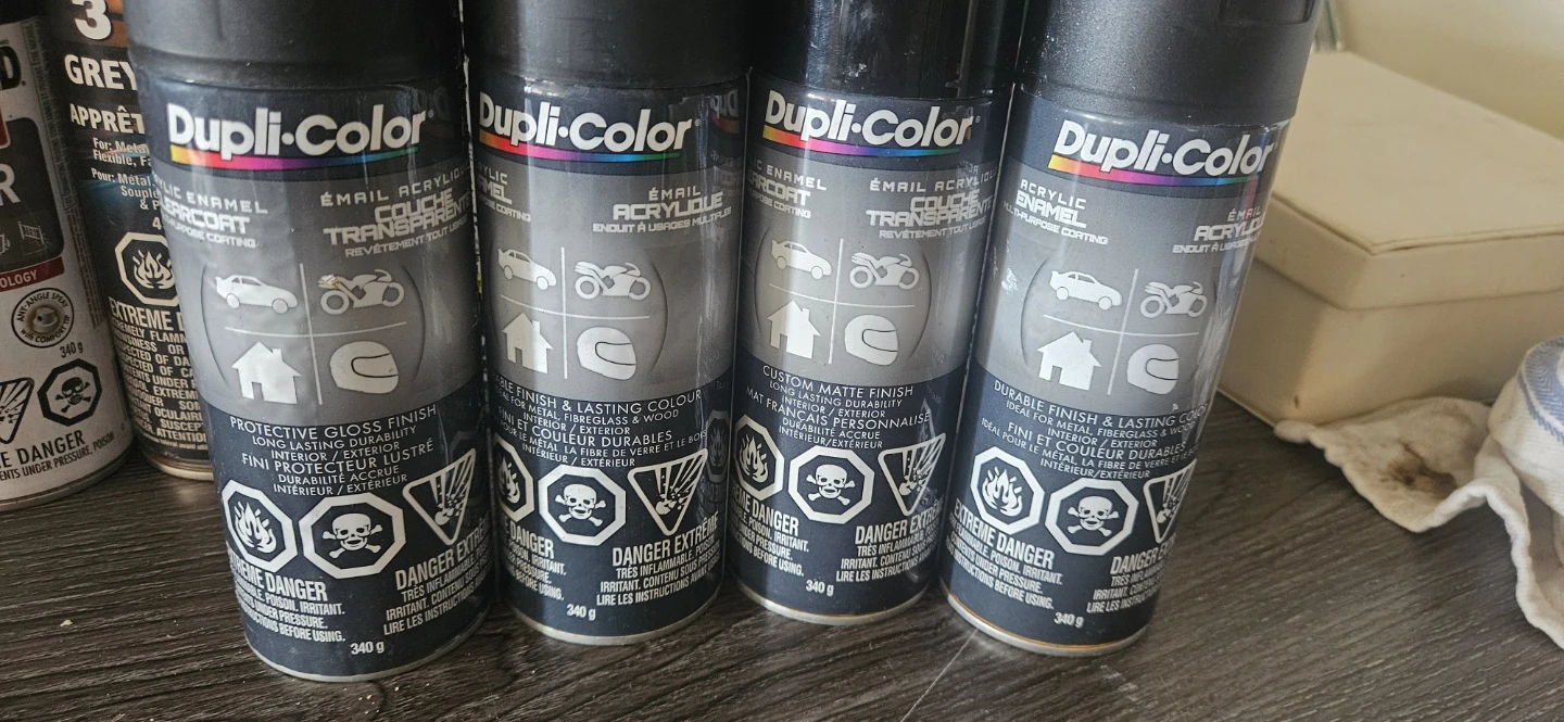 Assorted Paint and Primer Spray Cans - photo 3