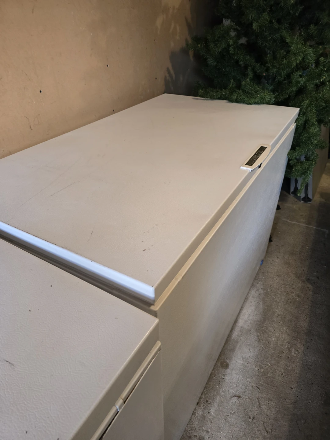 White Chest Freezer